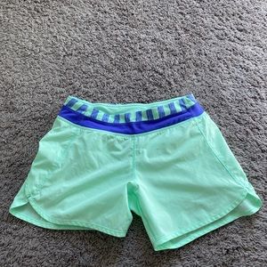 Green shorts